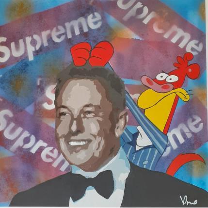 Peinture It won't stop par Przemo | Tableau Pop-art Acrylique Animaux, Icones Pop, Portraits