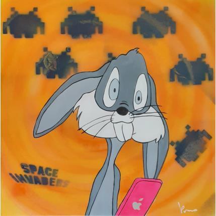 Peinture Addiction par Przemo | Tableau Pop-art Acrylique Animaux, Icones Pop, Portraits