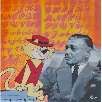 Peinture Listen to me par Przemo | Tableau Pop-art Acrylique Icones Pop