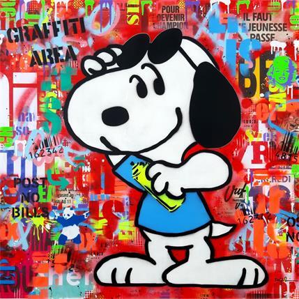 Peinture GRAFFITI AREA par Euger Philippe | Tableau Pop-art Acrylique, Collage, Graffiti Icones Pop