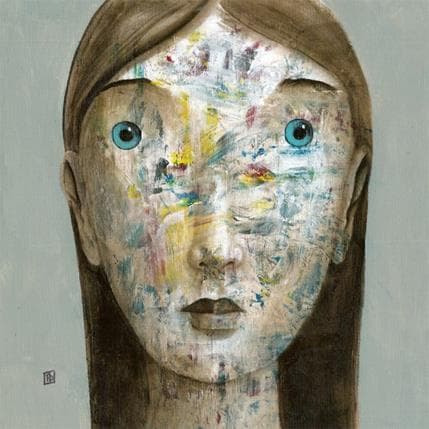 Peinture D2 par Delaube Fabien | Tableau Figuratif Huile Portraits