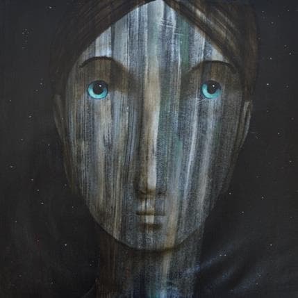 Peinture PE 1 par Delaube Fabien | Tableau Figuratif Huile Portraits