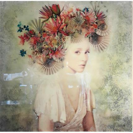 Peinture Paz interior  par Bofill Laura | Tableau Figuratif Acrylique, bois Portraits