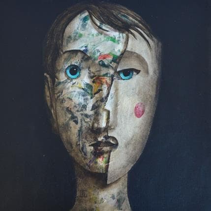 Peinture JAG par Delaube Fabien | Tableau Figuratif Huile Portraits