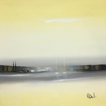 Painting Douceur Marine 29 by Roussel Marie-Ange et Fanny | Painting Figurative Oil Marine