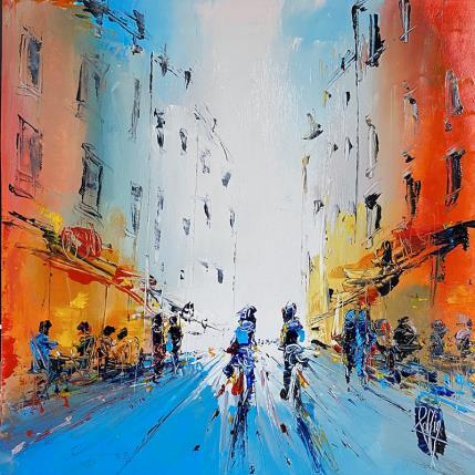 Peinture Paris par Raffin Christian | Tableau Figuratif Acrylique, Huile Urbain