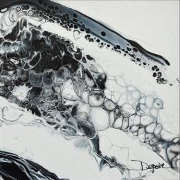 Pintura Moon 1 por Depaire Silvia | Pintura Abstract Acrylic Minimalist