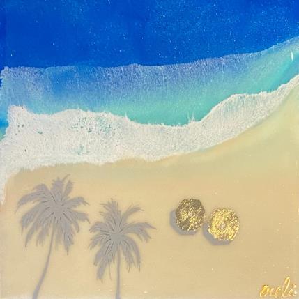 Peinture Twice par Aurélie Lafourcade painter | Tableau Figuratif Acrylique, Résine Marine, Paysages