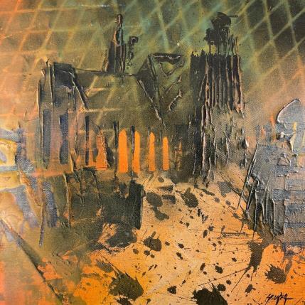 Peinture Elleti par Horea | Tableau Figuratif Huile Urbain