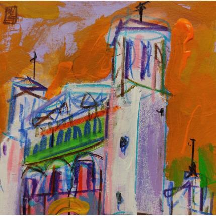 Pintura Point culminant por Anicet Olivier | Pintura Figurative Acrylic Urban