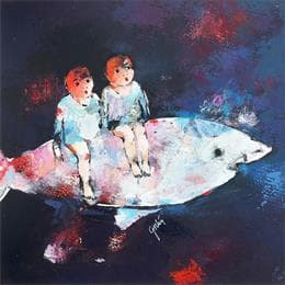 Pintura S.23 por Abiy | Pintura Surrealism