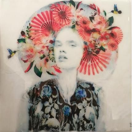 Peinture AL DESPERTAE par Bofill Laura | Tableau Figuratif Acrylique, Bois Portraits