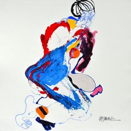 Painting 6054 by Cressanne | Painting Figurative Acrylic Nude