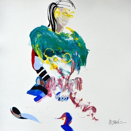 Painting 6058 by Cressanne | Painting Figurative Acrylic Nude