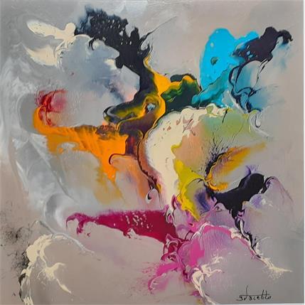 Painting 27.93.45 by Zdzieblo Thierry | Painting Abstract Acrylic