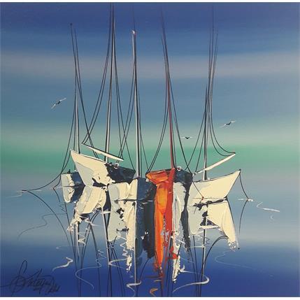 Peinture Reflets fougueux par Fonteyne David | Tableau Figuratif Acrylique, Huile Marine