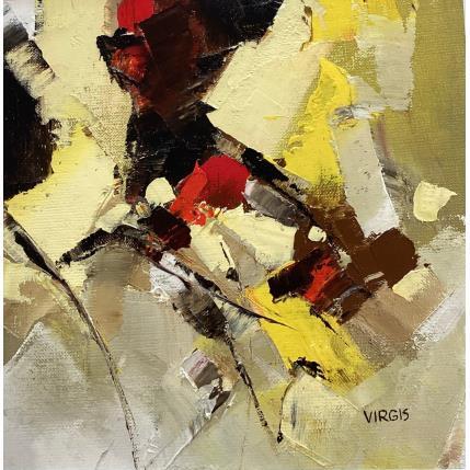 Peinture Excitement par Virgis | Tableau Abstrait Huile