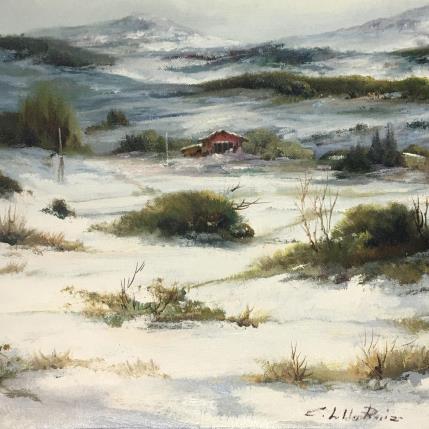 Peinture Nevacerrada par Cabello Ruiz Jose | Tableau Figuratif Huile Paysages