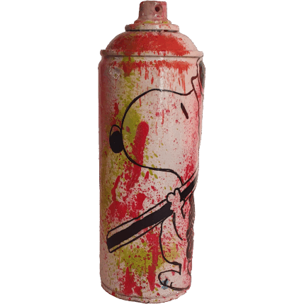 Sculpture Snoopy ski  par Kikayou | Sculpture Pop-art Graffiti Icones Pop