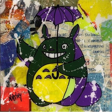 Painting Totoro by Nathy | Painting Pop-art Pop icons