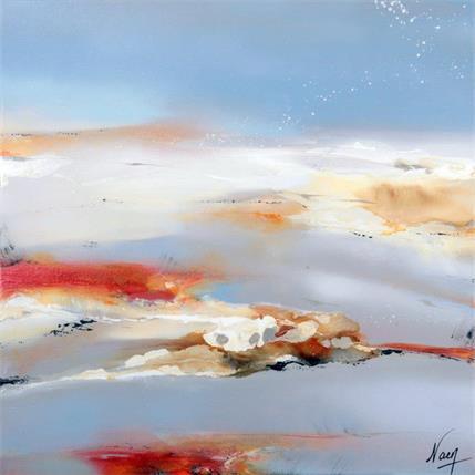 Peinture 638 par Naen | Tableau Abstrait Acrylique minimaliste