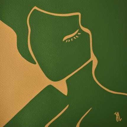 Peinture La Belle Endormie n°3 par Julie-Anne | Tableau Figuratif Acrylique Nu