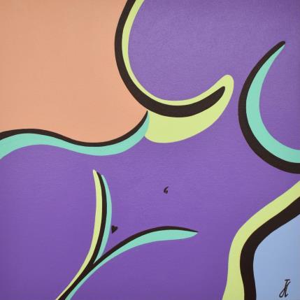 Peinture Birthmark n°10 par Julie-Anne | Tableau Surréalisme Acrylique Nu