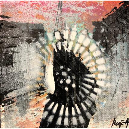 Peinture Rosace 2 - Cathédrale de Strasbourg par Horea | Tableau Figuratif Huile