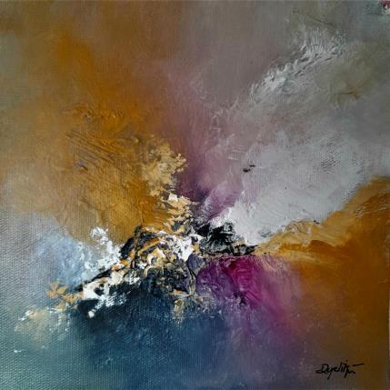 Peinture Entre deux par Dupetitpré Roselyne | Tableau Abstrait Acrylique Minimaliste