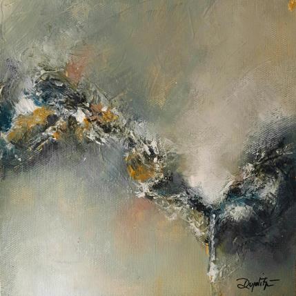 Peinture Promenade par Dupetitpré Roselyne | Tableau Abstrait Acrylique Minimaliste