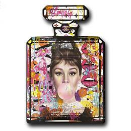 Pintura Audrey number five por Novarino Fabien | Pintura Pop-art Pop icons