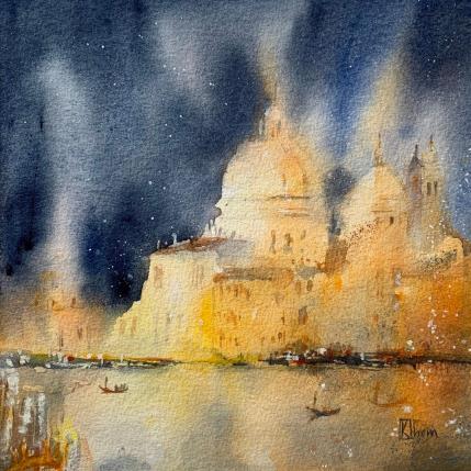 Peinture Venice par Lida Khomykova | Tableau Art naïf Aquarelle Urbain