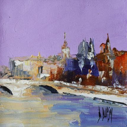 Gemälde Couleur fushia von Dupin Dominique | Gemälde Figurativ Öl Urban