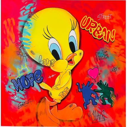 Peinture Titi par Molla Nathalie  | Tableau Pop-art Icones Pop