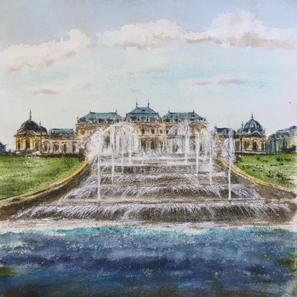 Peinture Belvedere par Hoffmann Elisabeth | Tableau Figuratif Aquarelle Urbain