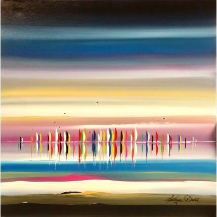 Gemälde Les bonbons du cap d'Antibes von Fonteyne David | Gemälde Figurativ Acryl, Öl Marine