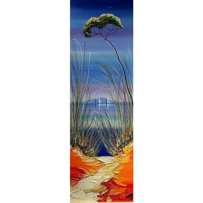 Gemälde Le chemin de la joi von Fonteyne David | Gemälde Figurativ Acryl, Öl Marine