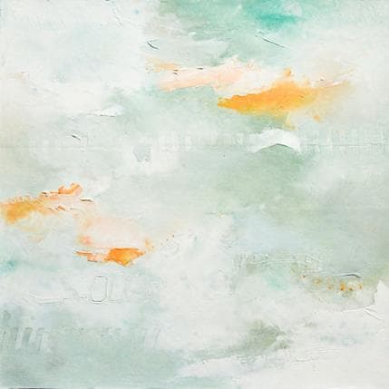 Peinture Et si tu par Dumontier Nathalie | Tableau Abstrait Huile Minimaliste