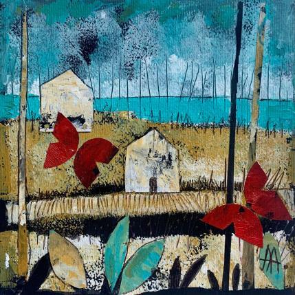 Peinture Paz par Arias Parera Almudena | Tableau Art naïf Acrylique Paysages