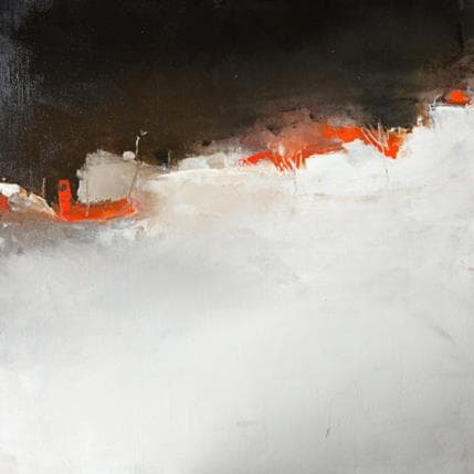 Painting Un temps pour tout by Dumontier Nathalie | Painting Abstract Oil Minimalist