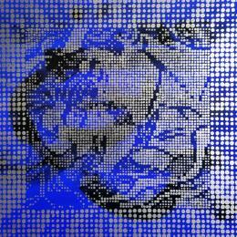 Pintura Le baiser Roy  por Wawapod | Pintura Pop-art Acrylic, Posca Pop icons, Portrait