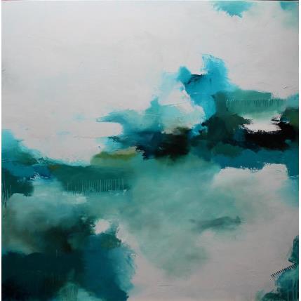 Peinture Le grand frisson par Dumontier Nathalie | Tableau Abstrait Huile Minimaliste
