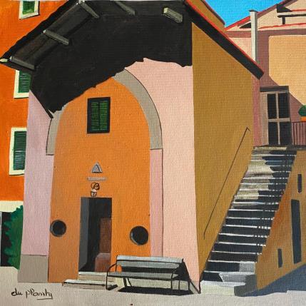 Peinture Ombres et Lumières  par Du Planty Anne | Tableau Figuratif Acrylique Urbain