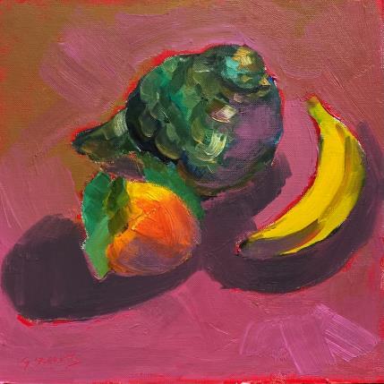 Peinture NATURE MORTE AU PIGEON par Morales Géraldine | Tableau Figuratif Acrylique, Huile Natures mortes