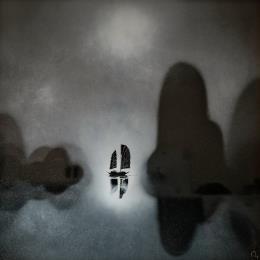 Gemälde Hongaï von Rey Julien | Gemälde Figurativ Acryl Landschaften, Marine