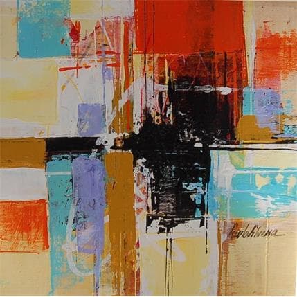Peinture palabras par Silveira Saulo | Tableau Abstrait Acrylique