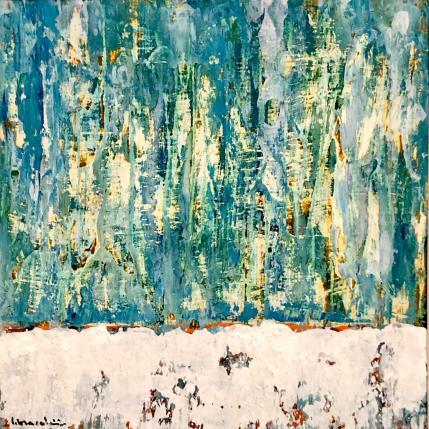 Peinture D409 par Moracchini Laurence | Tableau Abstrait Acrylique Paysages