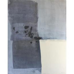 Peinture Norda 2 par Reymann Daniel | Tableau Abstrait Acrylique, Bois Minimaliste