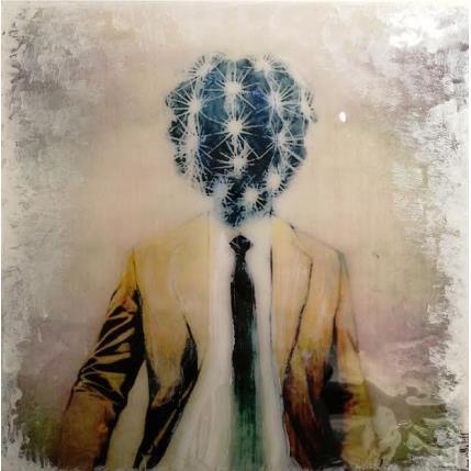 Peinture MI SER 2 par Bofill Laura | Tableau Figuratif Acrylique, Bois Portraits