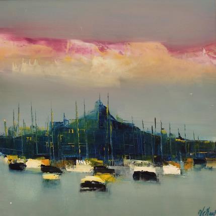 Peinture ST45 par Héraud Alain | Tableau Figuratif Huile Marine, Nature, Paysages